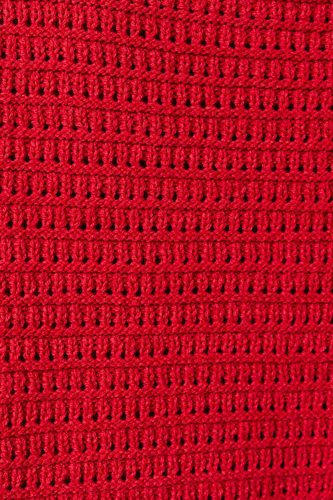 SCALLOP HEM CROCHET SLEEVELESS TOP