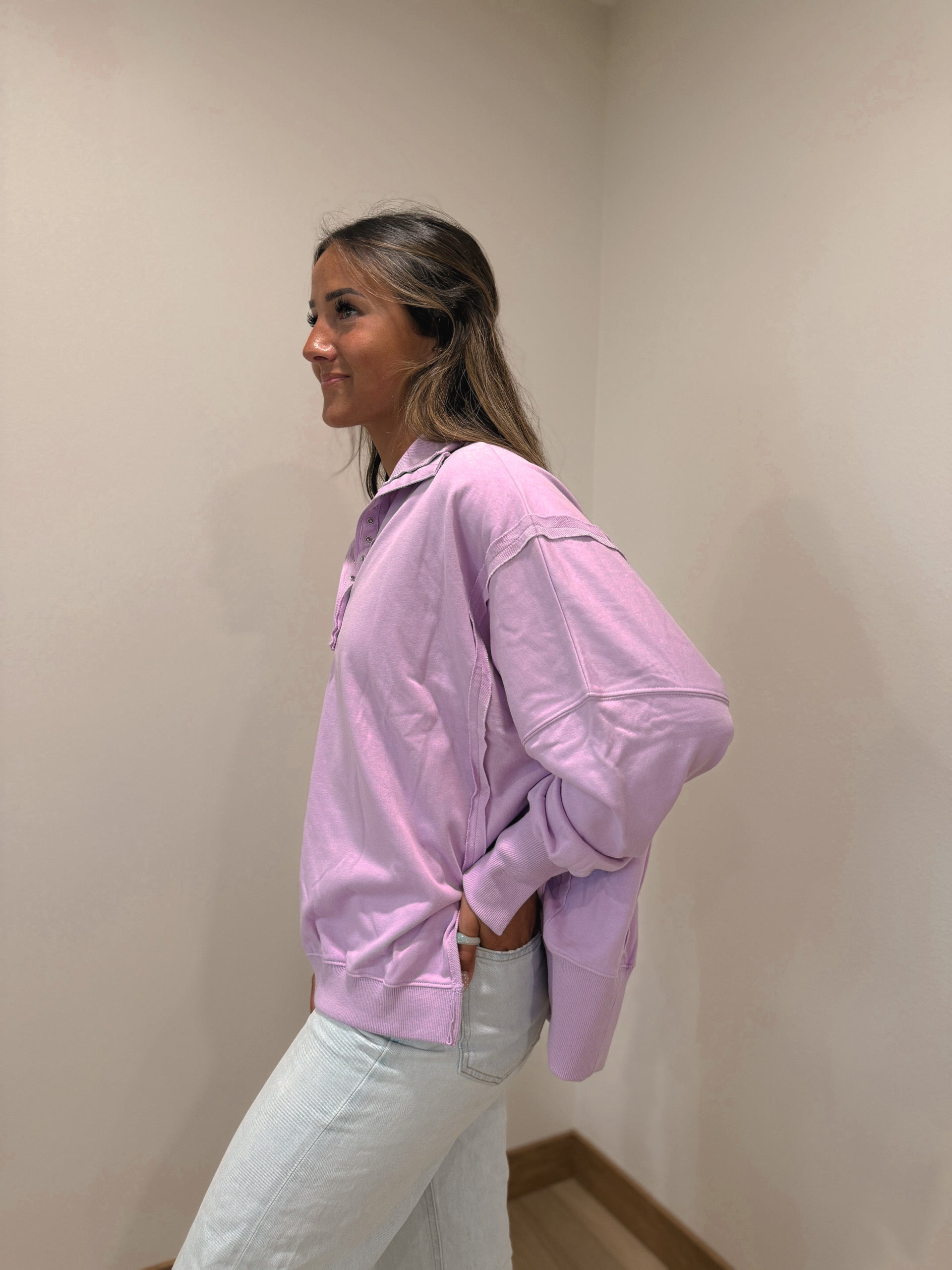 Henley Sweatshirt