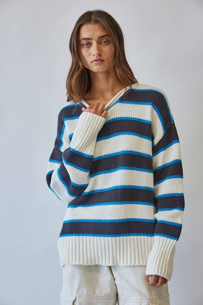 Soft Tide Stripe Knit