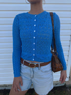 Blueberry Crochet shirt