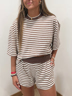 Lena Striped Set