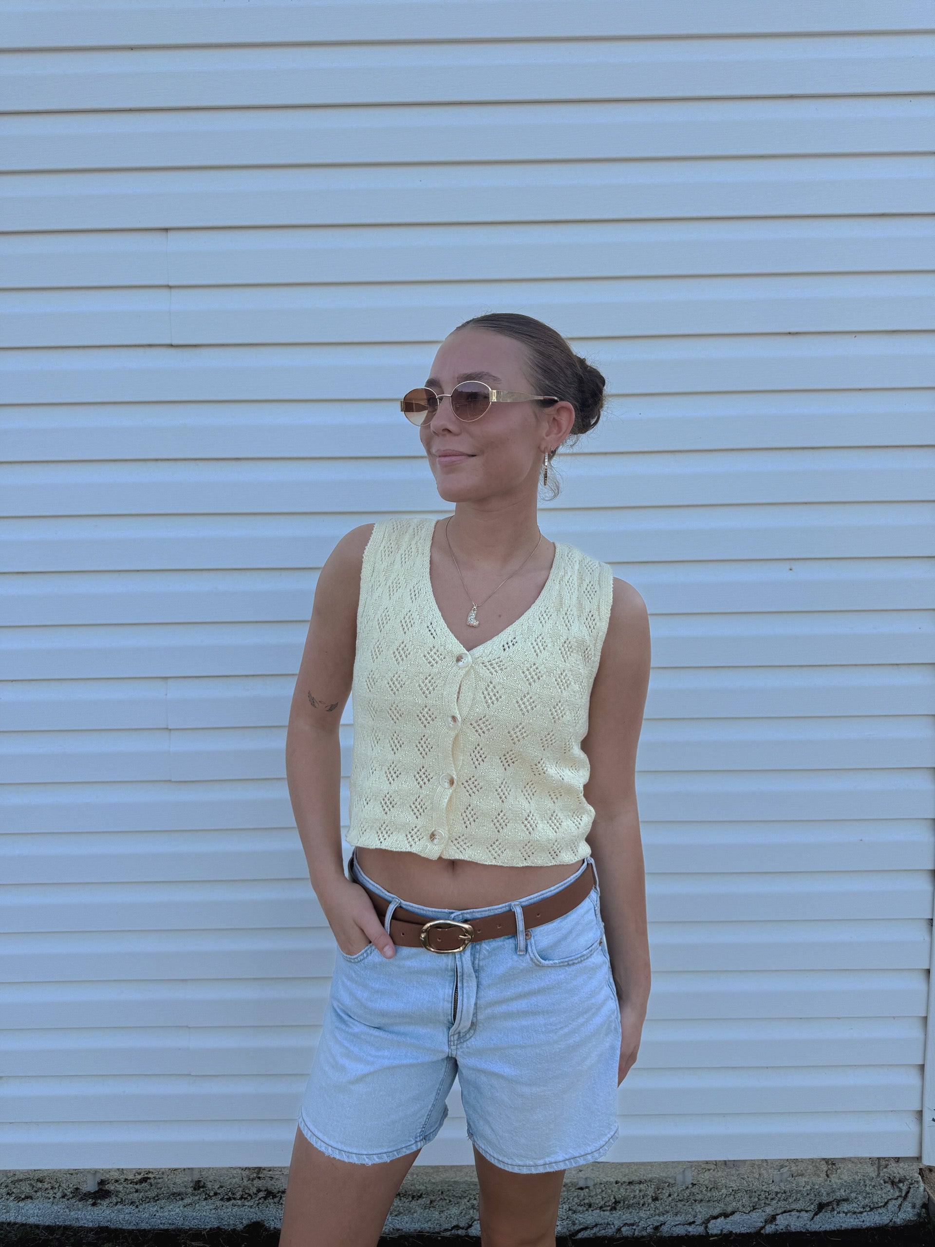 Lemon Tank Vest