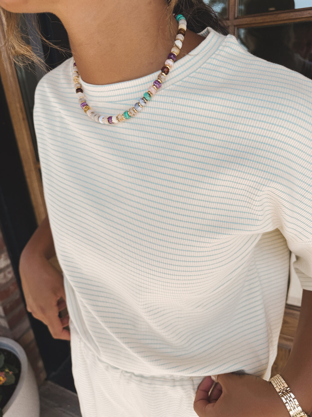 Striped Lazy day Lounge Set