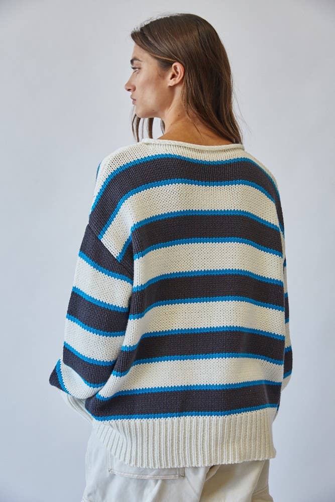 Soft Tide Stripe Knit