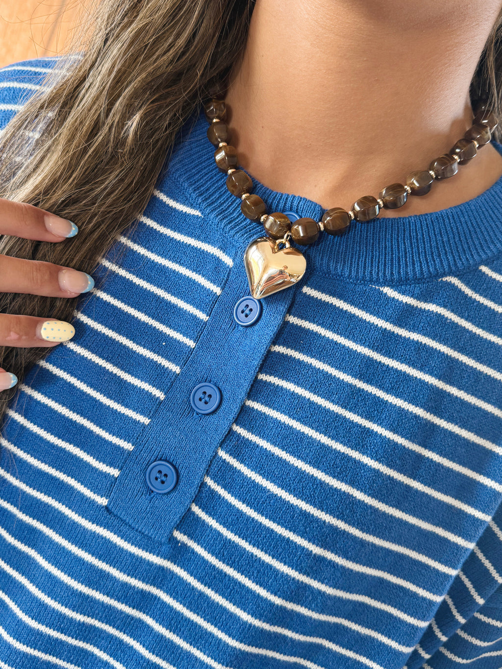 Bluebell stripe sweater