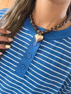 Bluebell stripe sweater