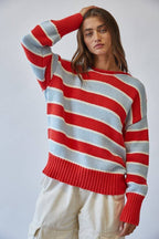 Soft Tide Stripe Knit