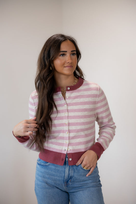 The Winter Rose Cardigan