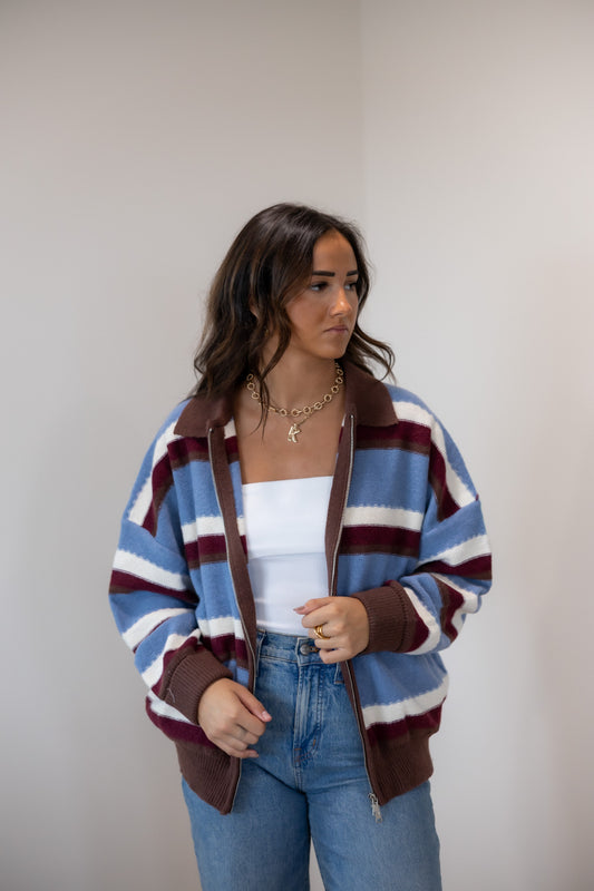 The Briar knit Zip