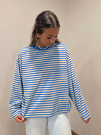 Blueberry Stripe Tee