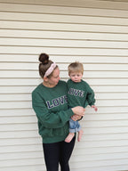 Toddler Corduroy Embroidery LOVE Sweatshirt