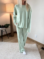 Meadow Stripe Matching Set