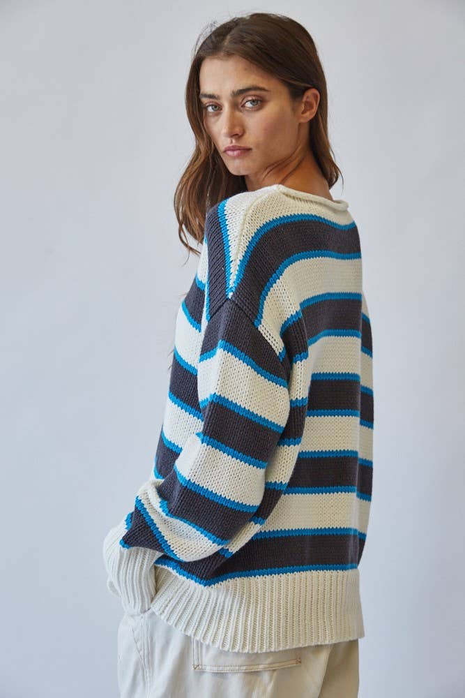 Soft Tide Stripe Knit
