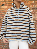 Oatmilk Stripe Pullover