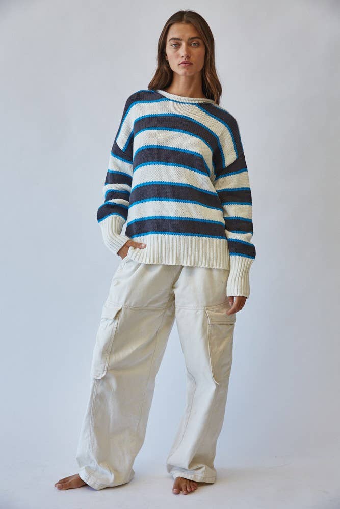 Soft Tide Stripe Knit