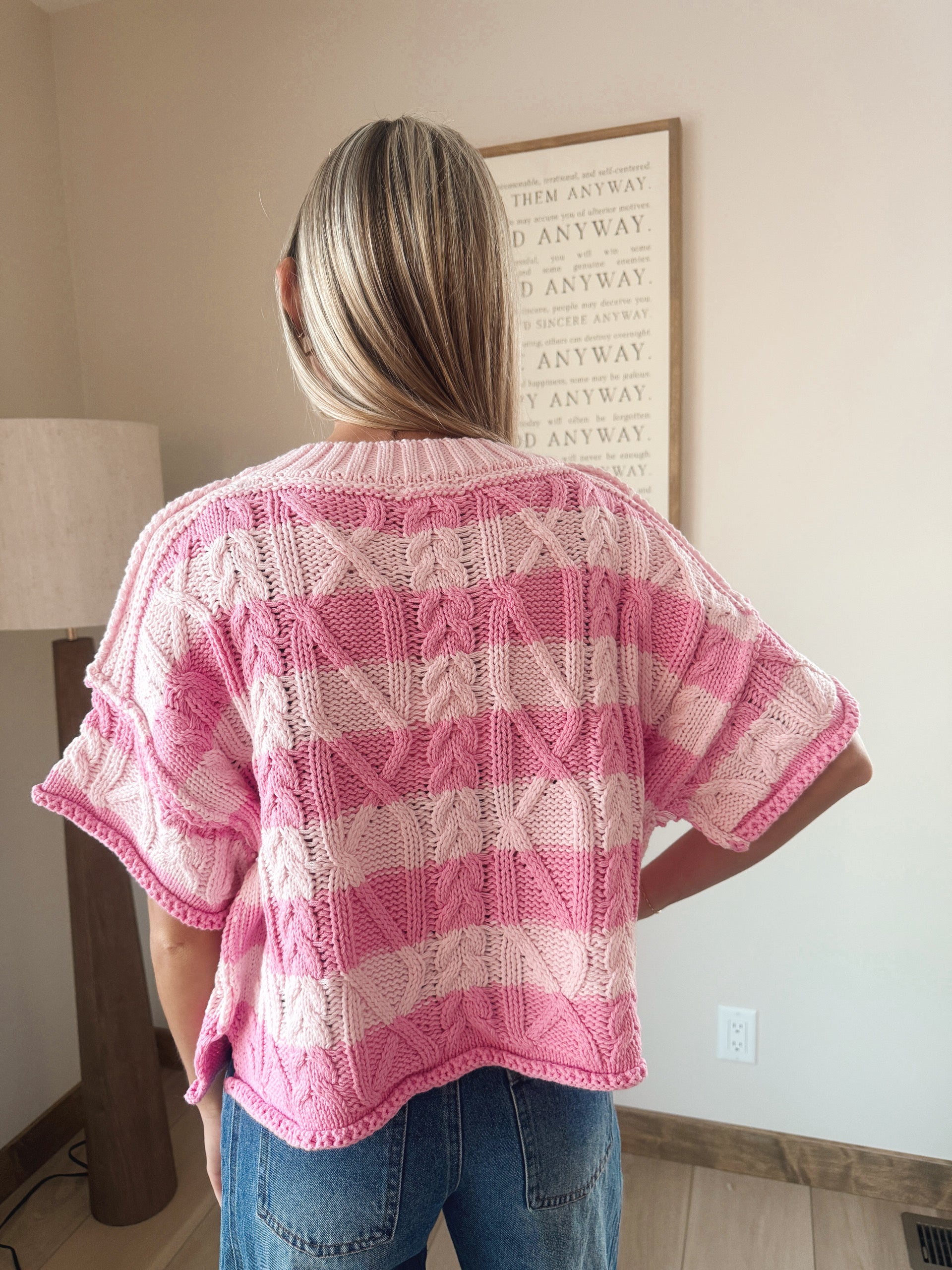 Pink Petal Knit