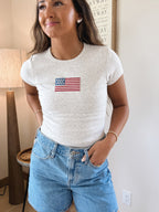 USA short sleeve tee