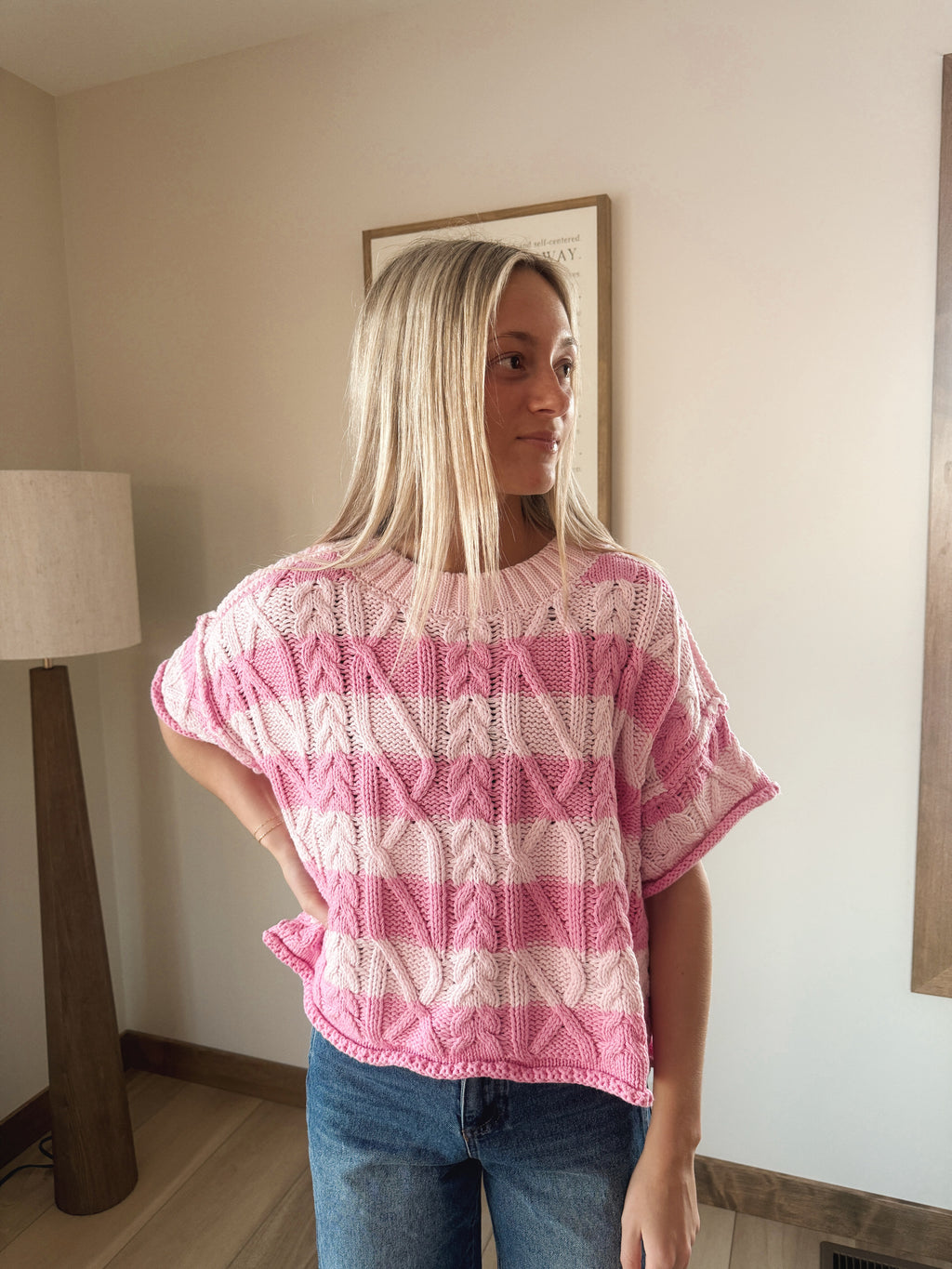 Pink Petal Knit