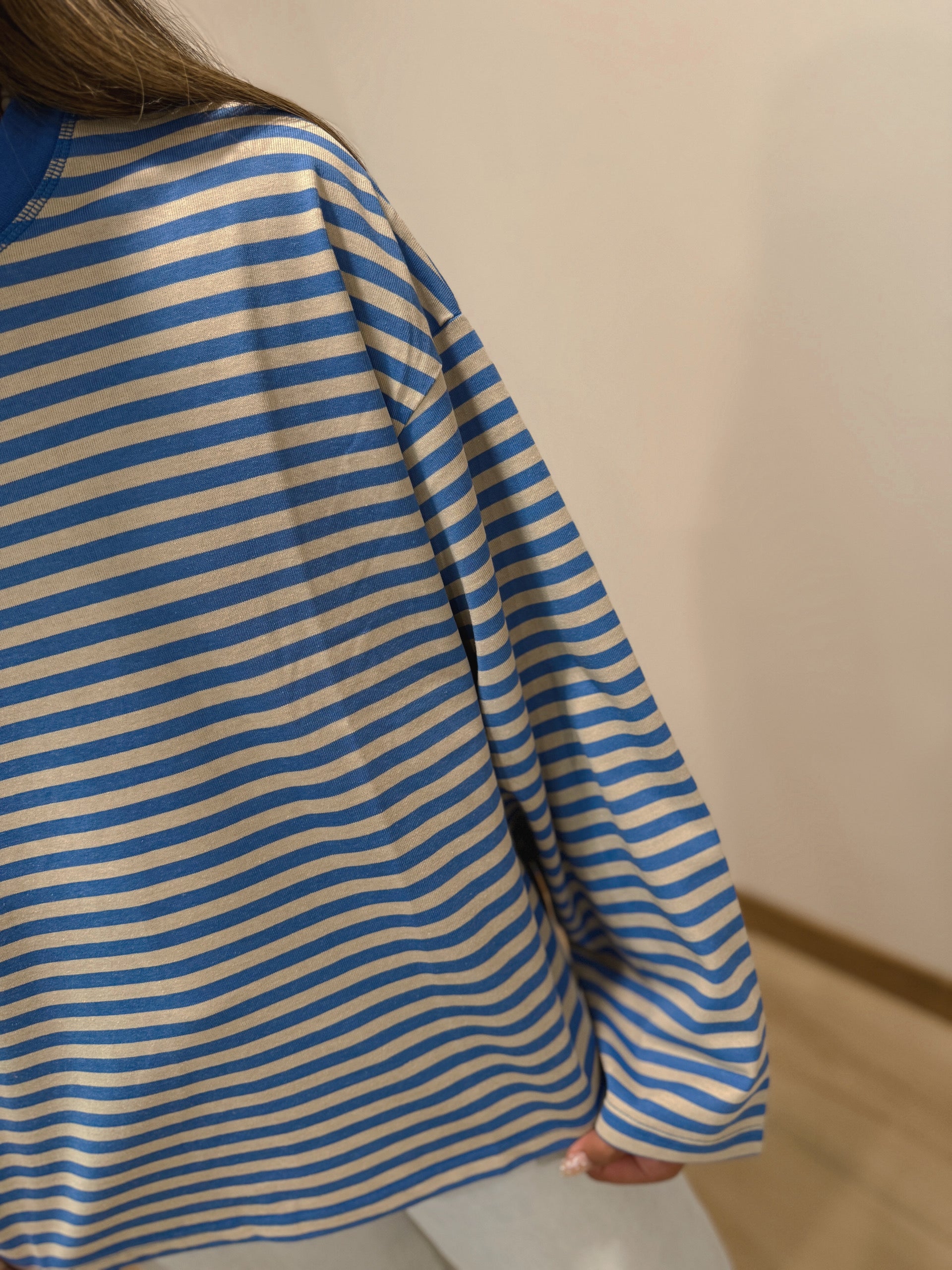 Blueberry Stripe Tee