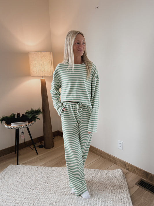 Meadow Stripe Matching Set
