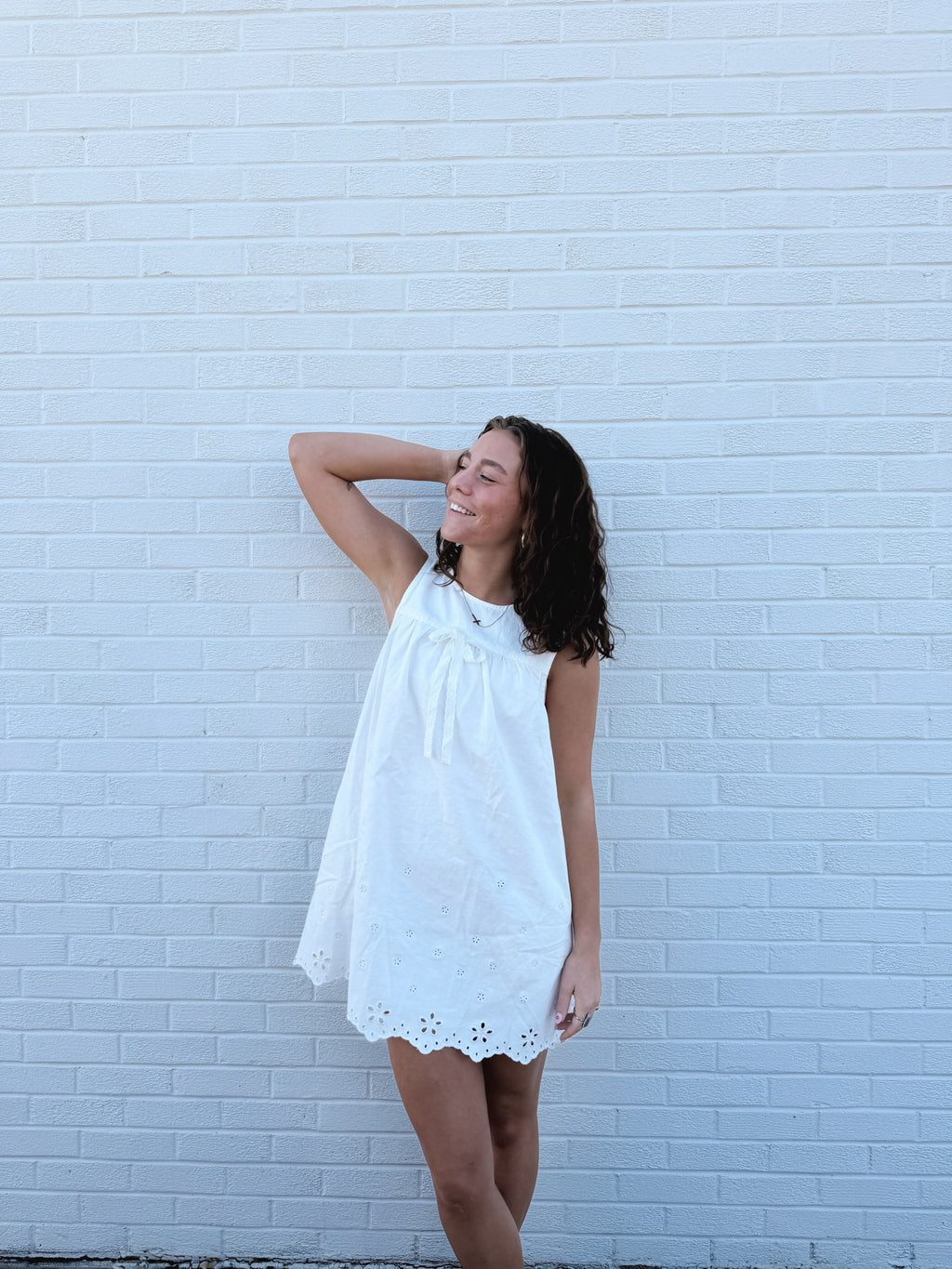 Whisper White Dress