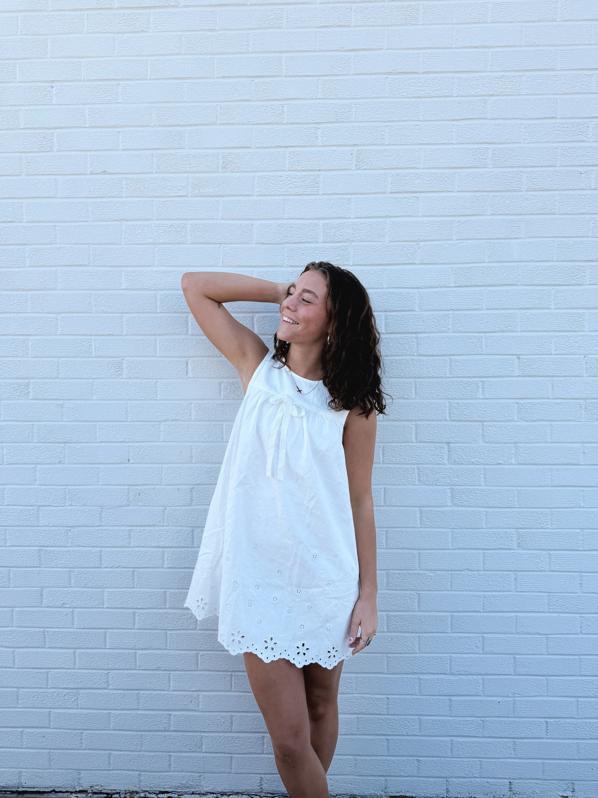 Whisper White Dress