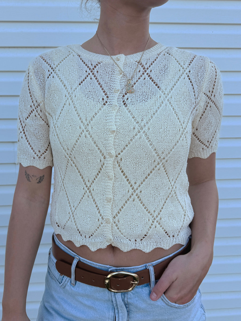 Sugar Pear Cardigan Top