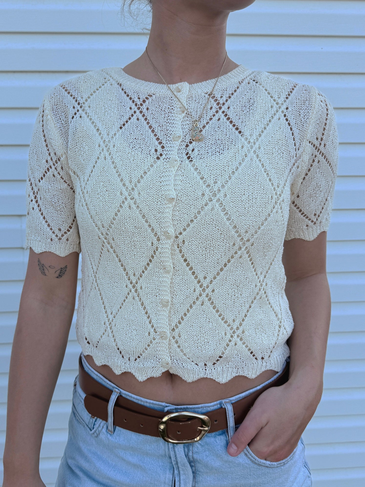 Sugar Pear Cardigan Top