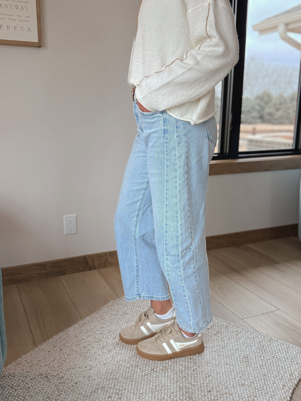 Your Go-to Barrel Jean