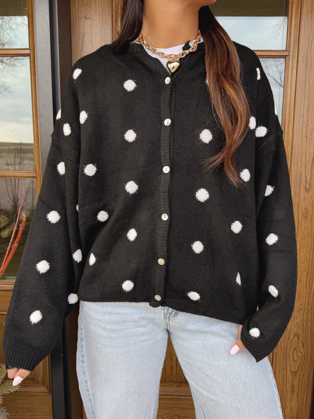 Harper Dot Cardigan