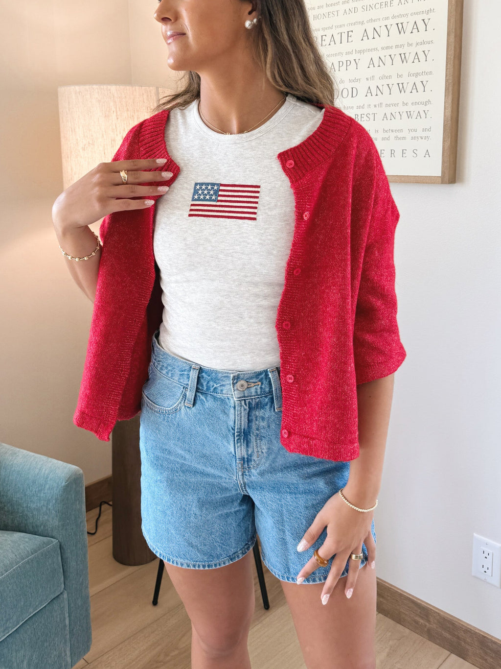 USA short sleeve tee