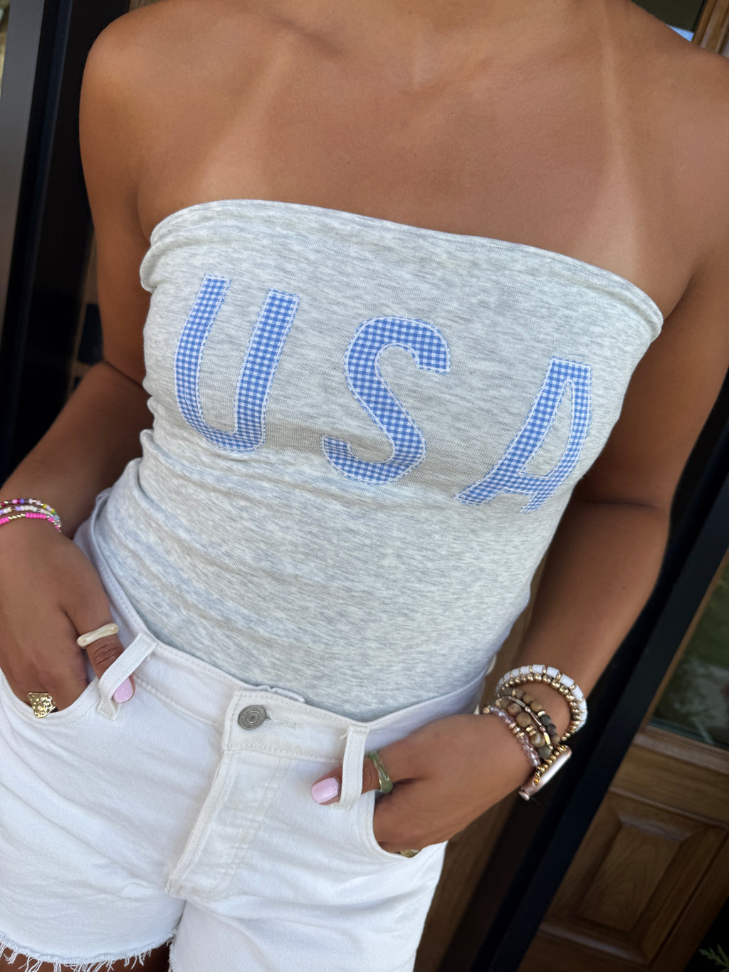 USA tube top