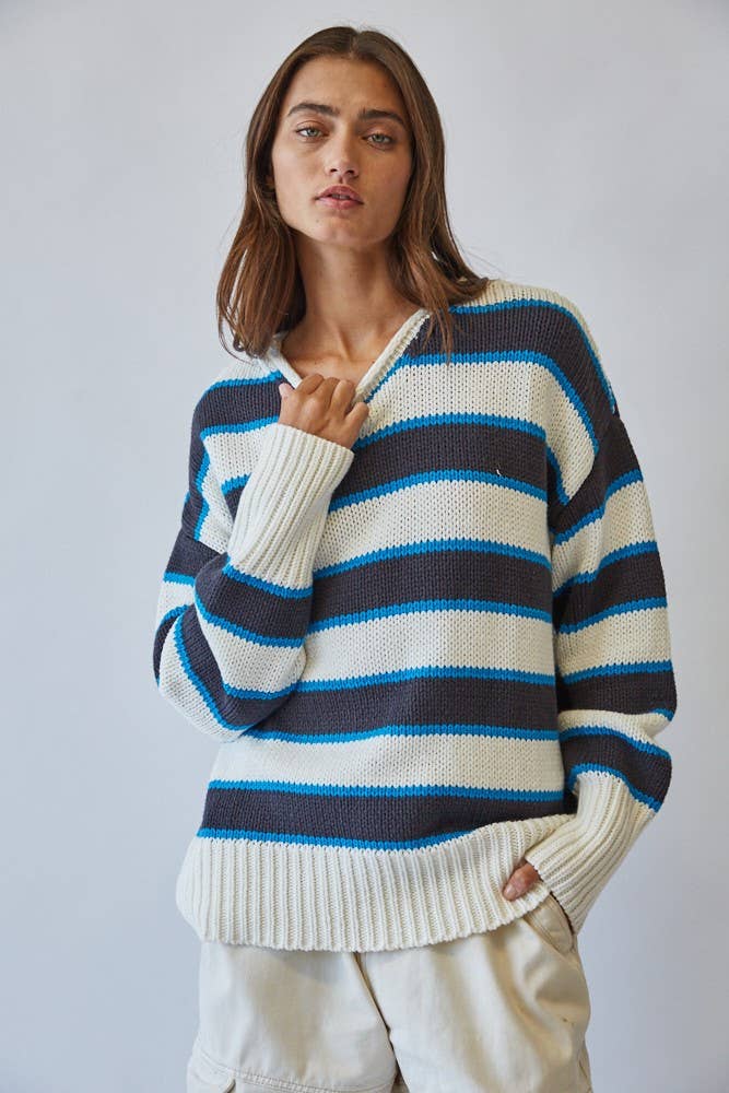 Soft Tide Stripe Knit