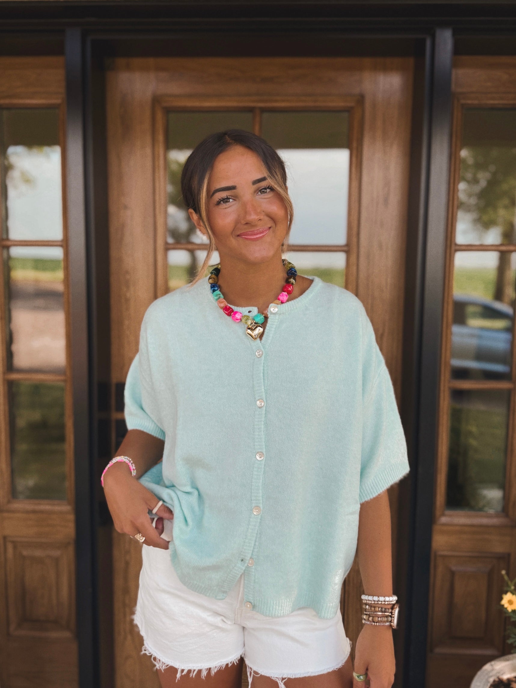 Harbor Mist Sweater